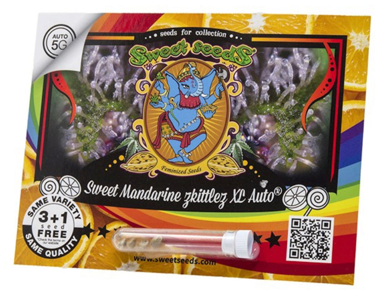 Sweet Mandarine Zkittlez XL AUTO (Zkittlez x Sweet Mimosa XL Auto) 5(+2) seeds