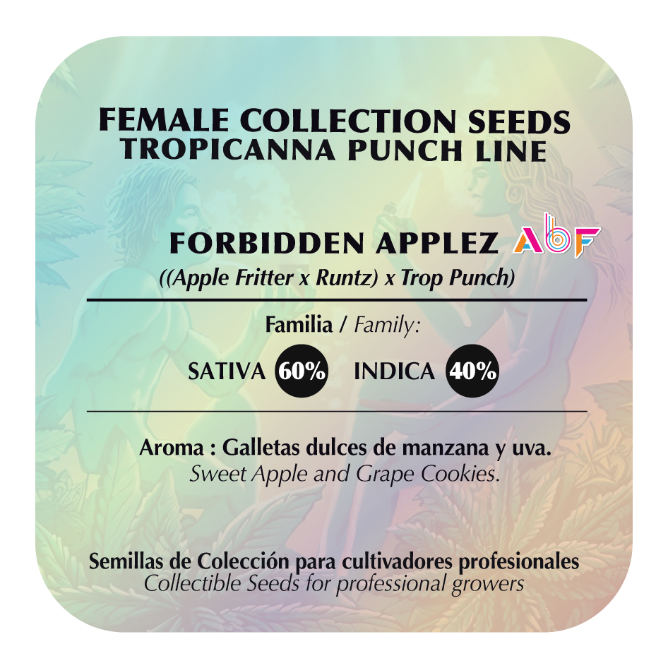 Forbidden Applez ((Apple Fritter x Runtz) x Tropicanna Punch) FEM 5-Pack