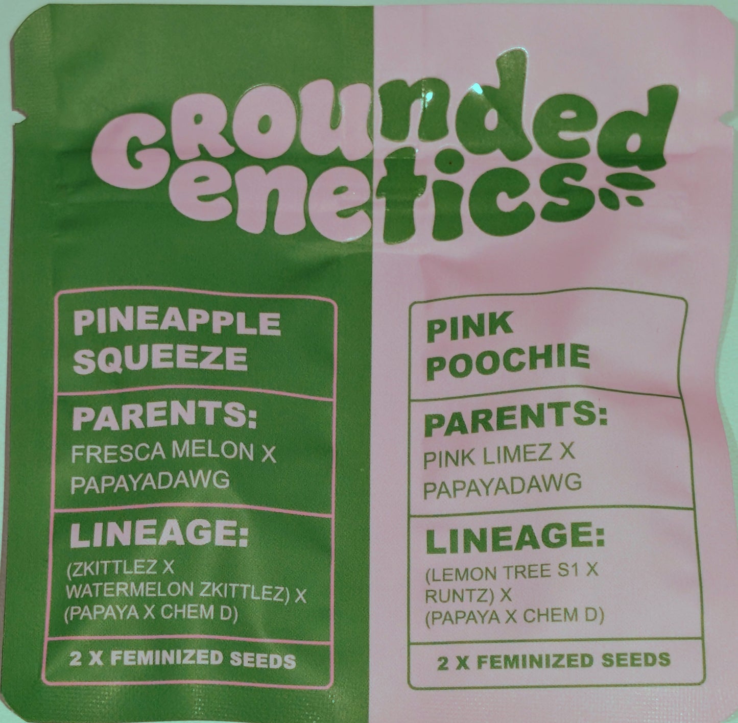 Lime Zerb (Zerb OG x Pink Limez) 7-Pack + 2 Pineapple Squeeze + 2 Pink Poochie