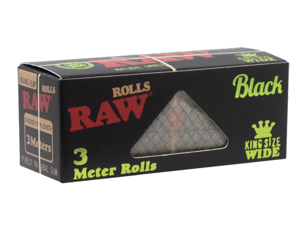 RAW Black Organic Hemp Rolls