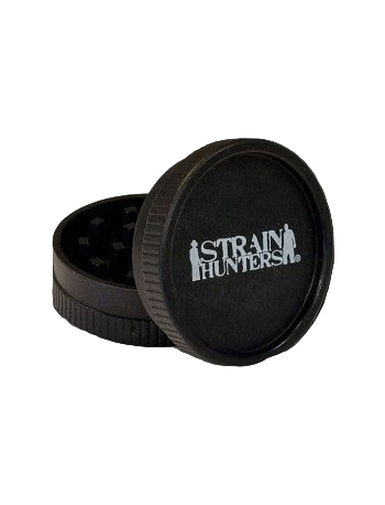 Strain Hunters Grinder white/black