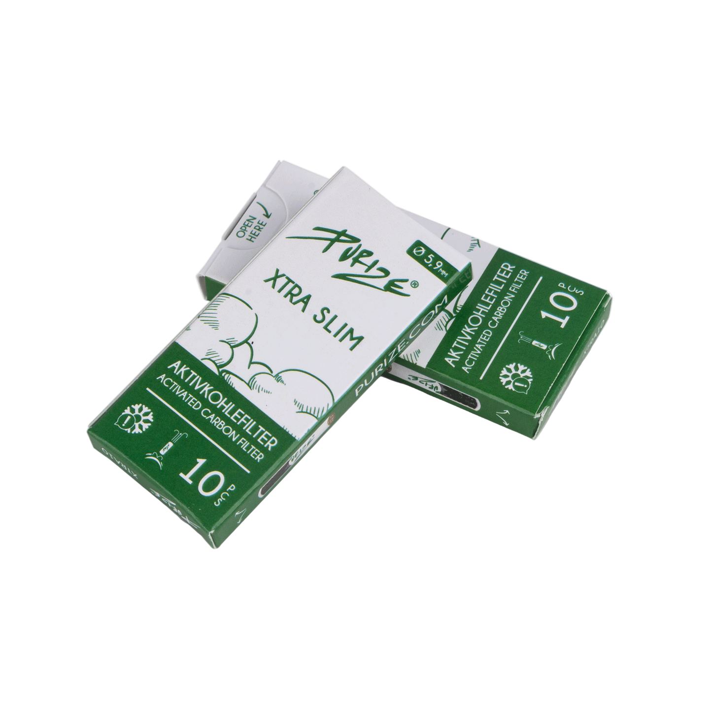 10 PURIZE® XTRA Slim Size | White