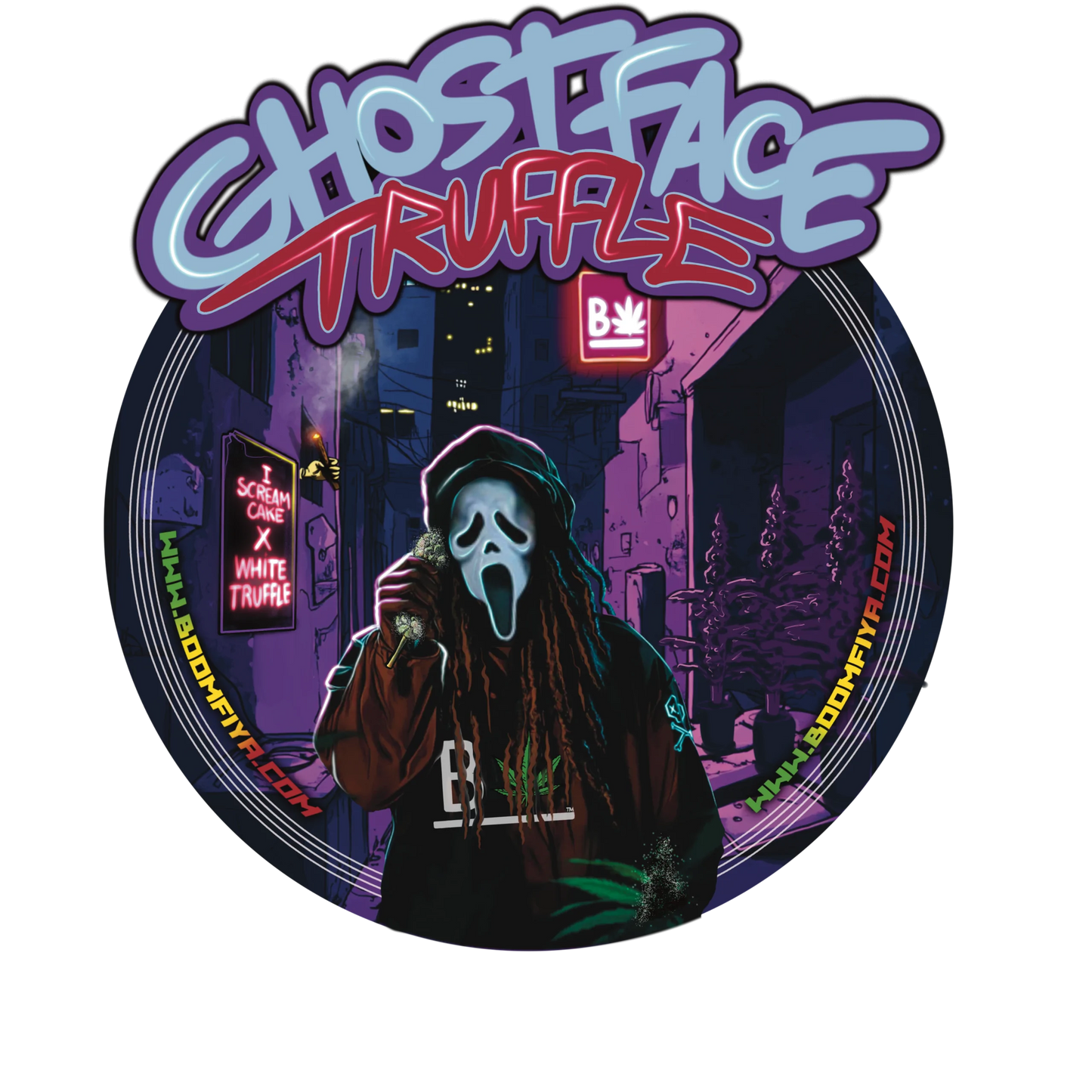Ghost Face Truffle (I Scream Cake x White Truffle) fem seeds