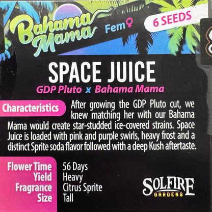 Space Juice 6-Pack (GDP Pluto x Bahama Mama) + 3x Section A (Apple Fritter x Hood Candyz) Fems