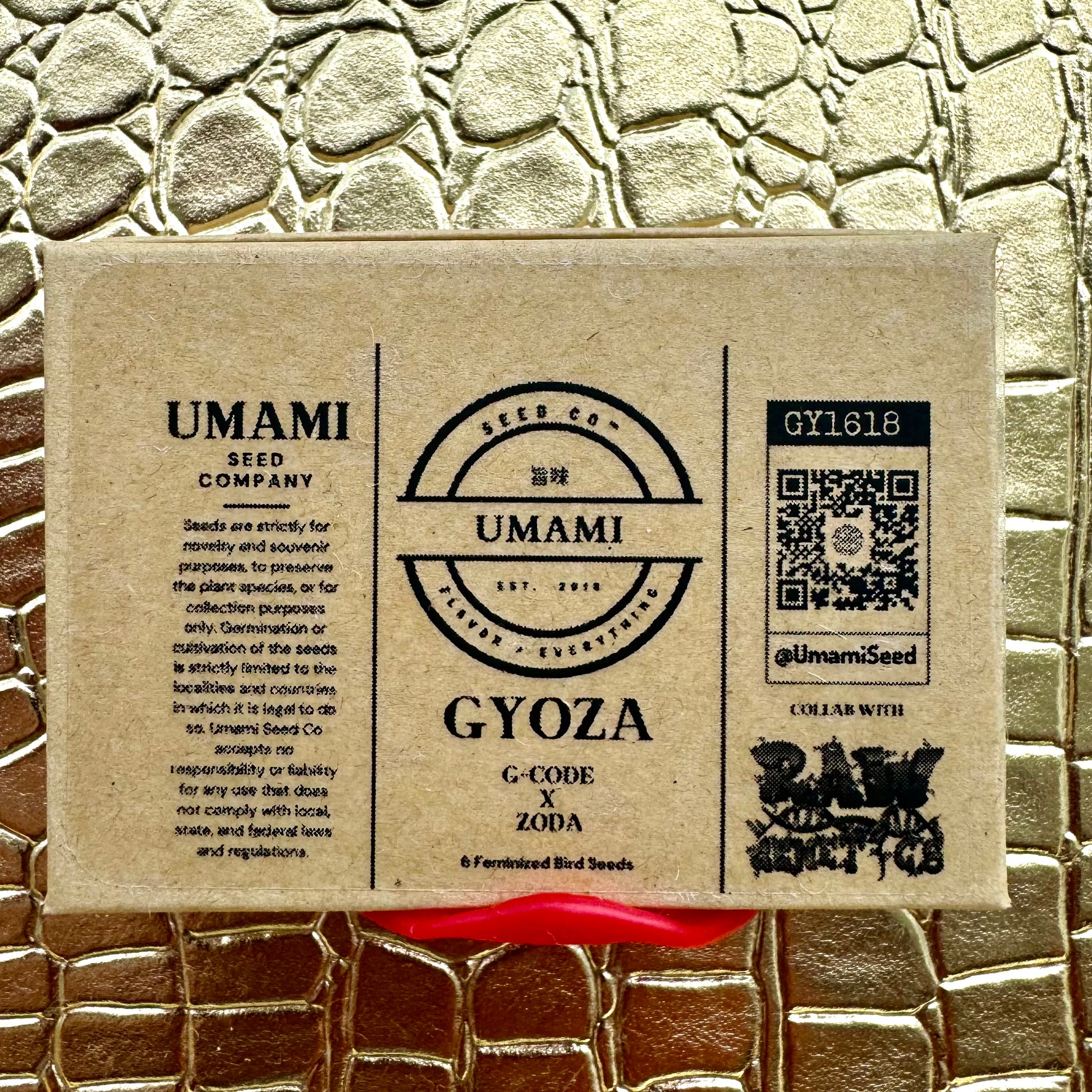 Umami Seed Company Gyoza (G CODE x ZODA) 7-Pack