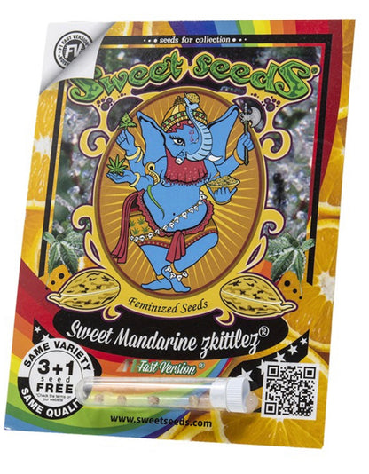 Sweet Mandarine Zkittlez F1 Fast (Zkittlez x Sweet Mimosa XL Auto) 5(+2) seeds