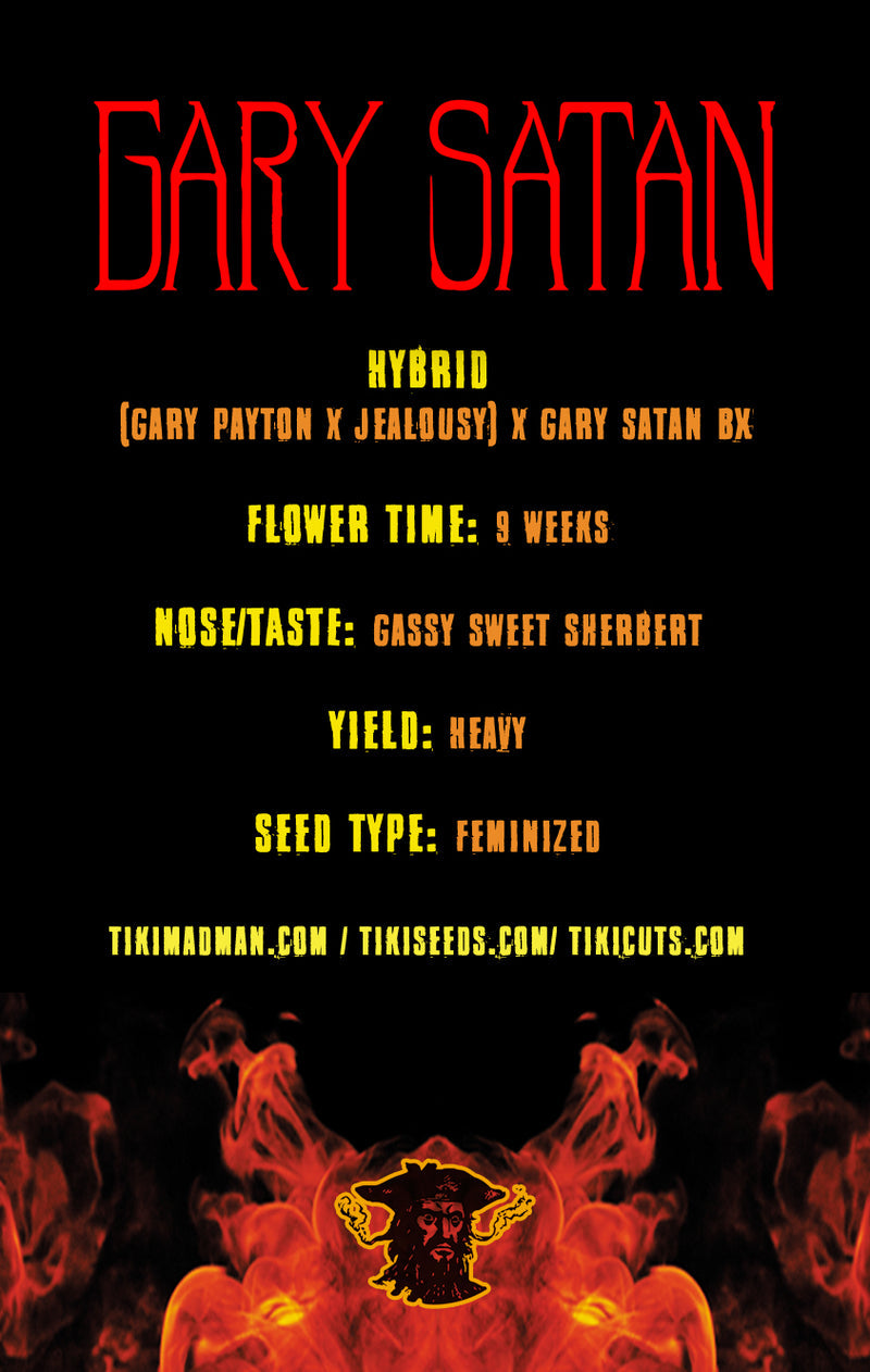 Gary Satan (Gary Payton x Jealousy) 6 seeds