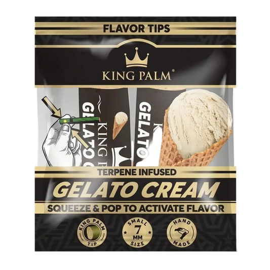 King Palm Gelato Cream flavored Tip's 2-Pack