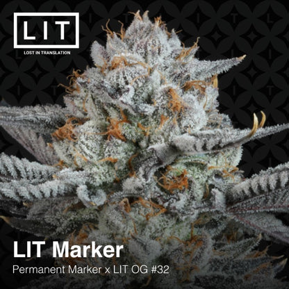 LIT Marker (Permanent Marker x LIT OG #32) 6-Pack