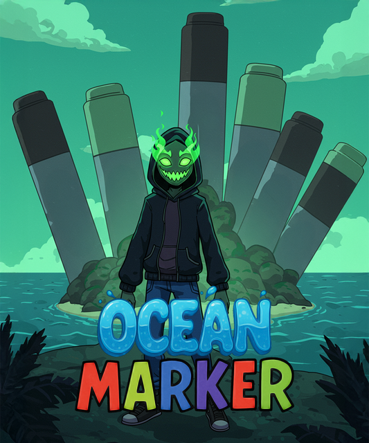 Ocean Marker (Permanent Marker x Ocean Fruit) 5-Pack