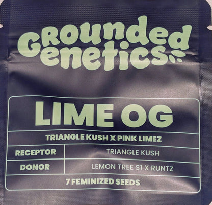 Lime OG (Triangle Kush x Pink Limez) 7-Pack + 2 Blucci S1 + 2 Blue Honey