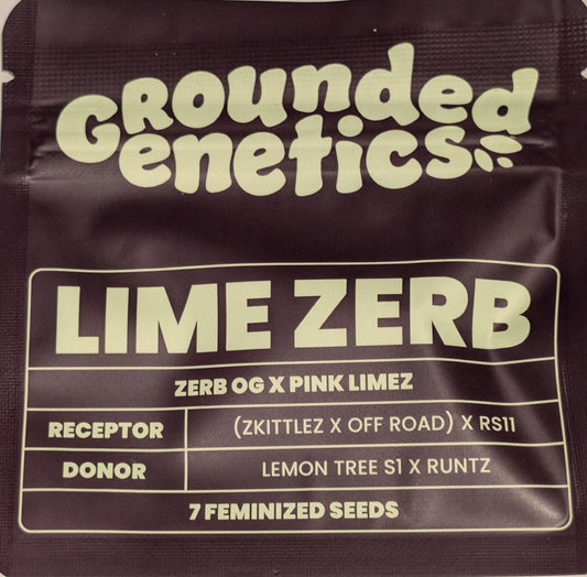 Lime Zerb (Zerb OG x Pink Limez) 7-Pack + 2 Pineapple Squeeze + 2 Pink Poochie