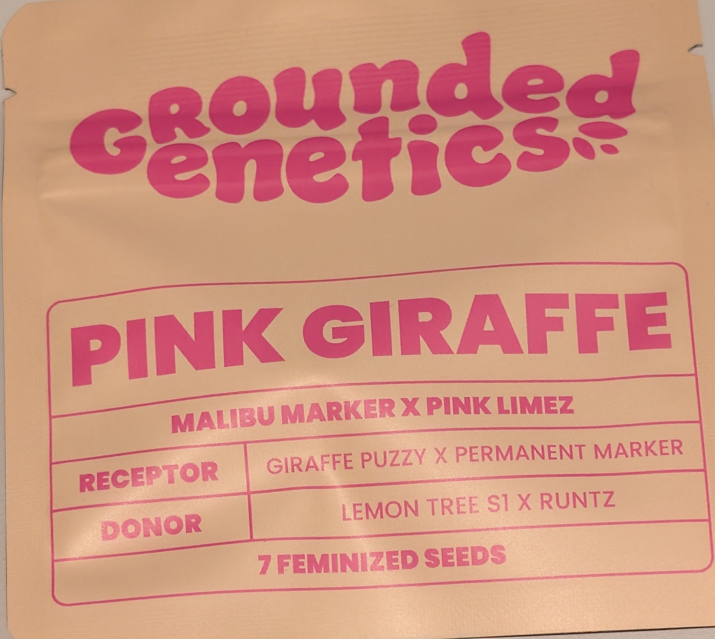 Pink Giraffe (Malibu Marker x Pink Limez) 7-Pack + 2 Blucci S1 + 2 Blue Honey