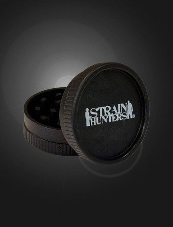 Strain Hunters Grinder white/black