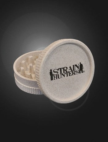 Strain Hunters Grinder white/black