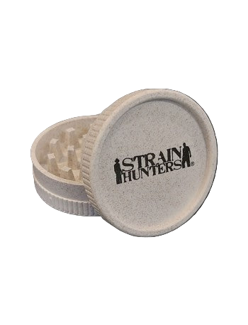 Strain Hunters Grinder white/black