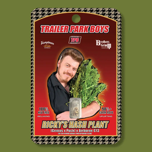 Ricky's Hash Plant [(Genius x Puck) x Airborne G13] (Trailer Park Boys Collab) 9 seeds