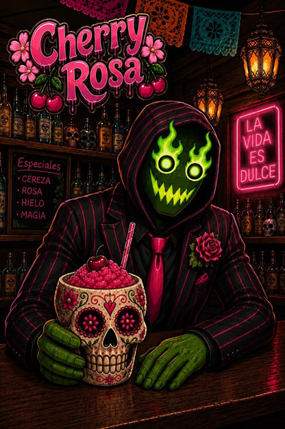 Cherry Rosa (Limonada Rosa x Frozen Trop Cherry) 5 seeds + 2 Maraschino Truffle