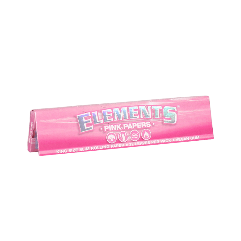 Elements Pink Papers King Size Slim - Gas Station