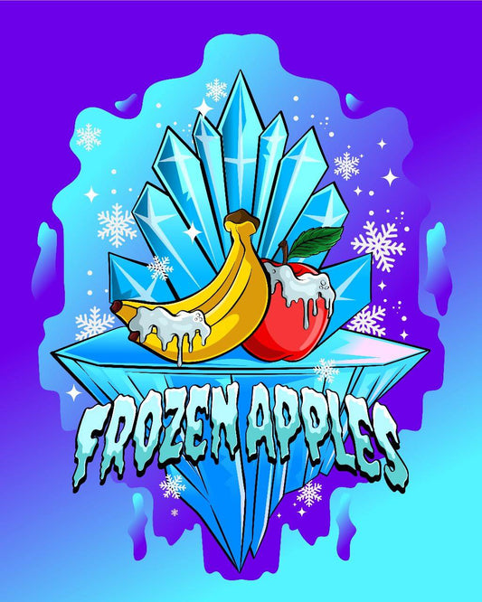 Frozen Apples (Ice Cream Cake x Apple N Banana) 5 - Pack + Cookies OG Freebie - Gas Station