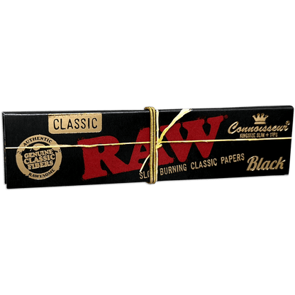 Raw Connoisseur King Size Slim + Raw Black Tips - Gas Station