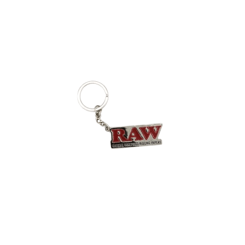 RAW Metal Key Chain - Gas Station