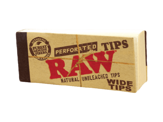 RAW Perforated Wide Tips - Gas Station