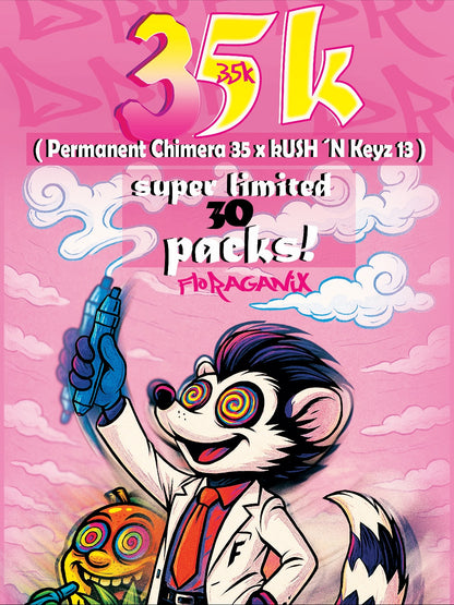 35K (Permanent Chimera #35 x Kush n Keyz #13) 10 seeds