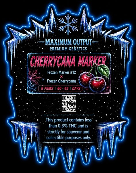 CHERRYCANA MARKER (Frozen Marker #12 x Frozen Cherrycana) 8 fem seeds