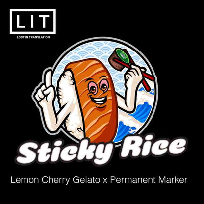 Sticky Rice (Lemon Cherry Gelato x Permanent Marker) 6 - Pack - Gas Station