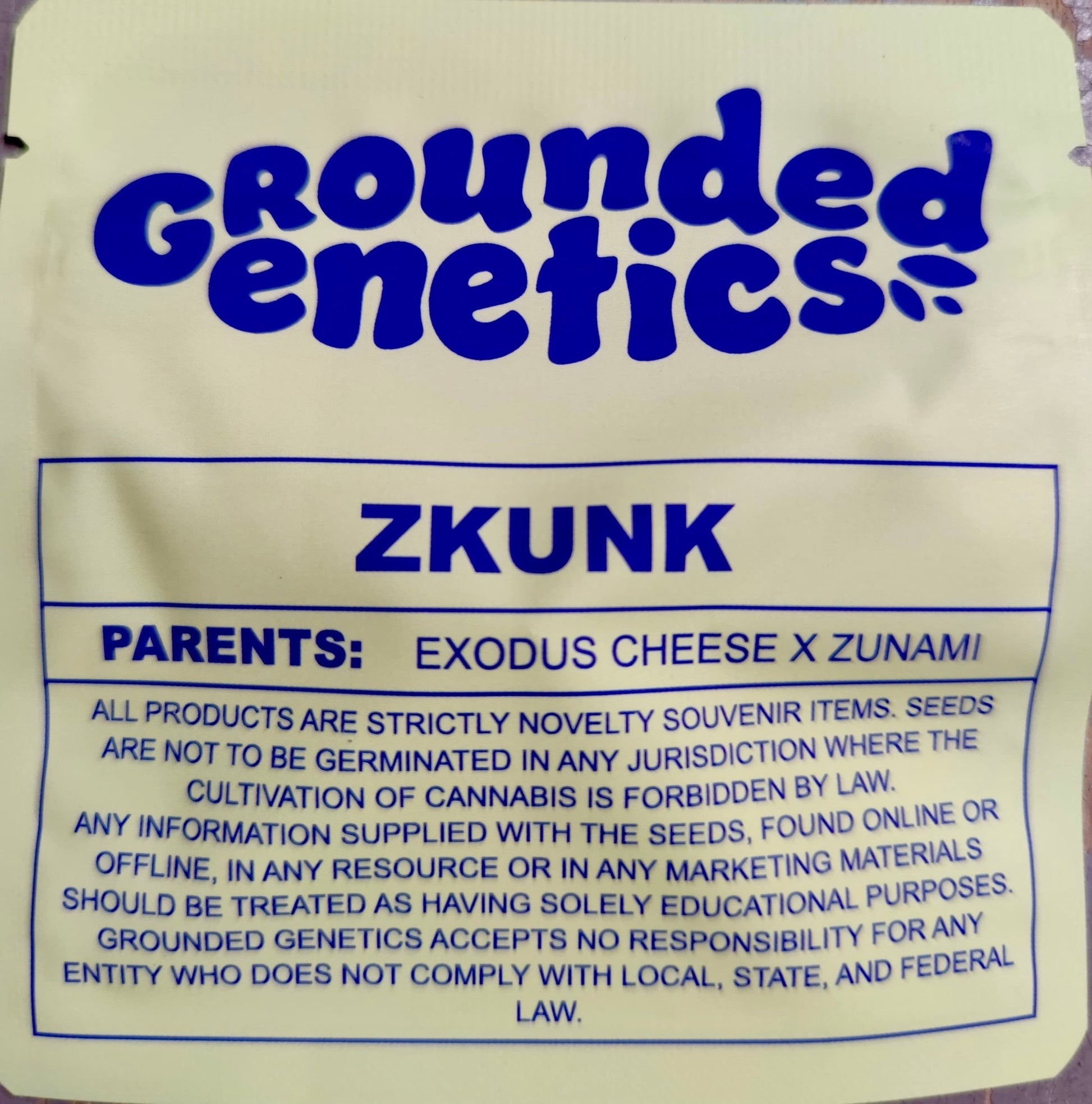 ZKUNK (Exodus Cheese x Zunami) 7 - Pack + 3 Freebies Pink Poochie - Gas Station