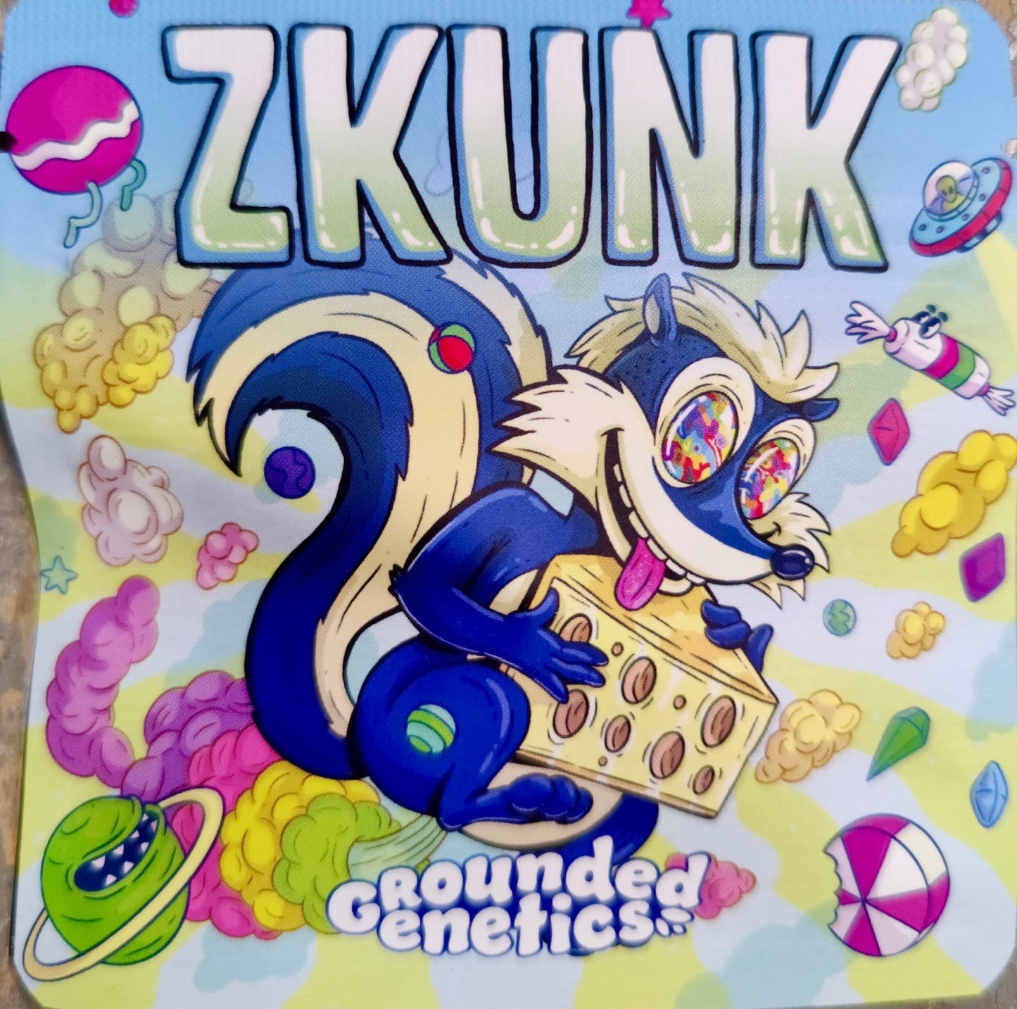 ZKUNK (Exodus Cheese x Zunami) 7 - Pack + 3 Freebies Pink Poochie - Gas Station